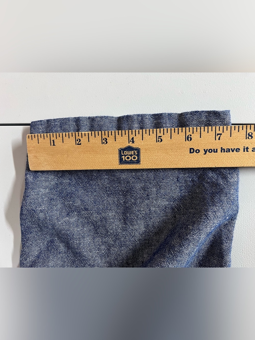 Old Navy High Rise Linen Crop Pants Chambray Women’s 3X - Picture 10 of 10